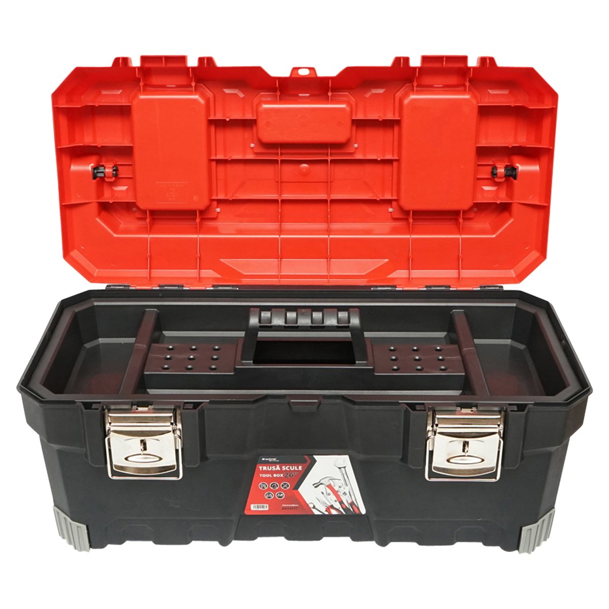 Cutie pentru scule profesionala cu maner aluminiu 676x314x300mm Breckner Germany